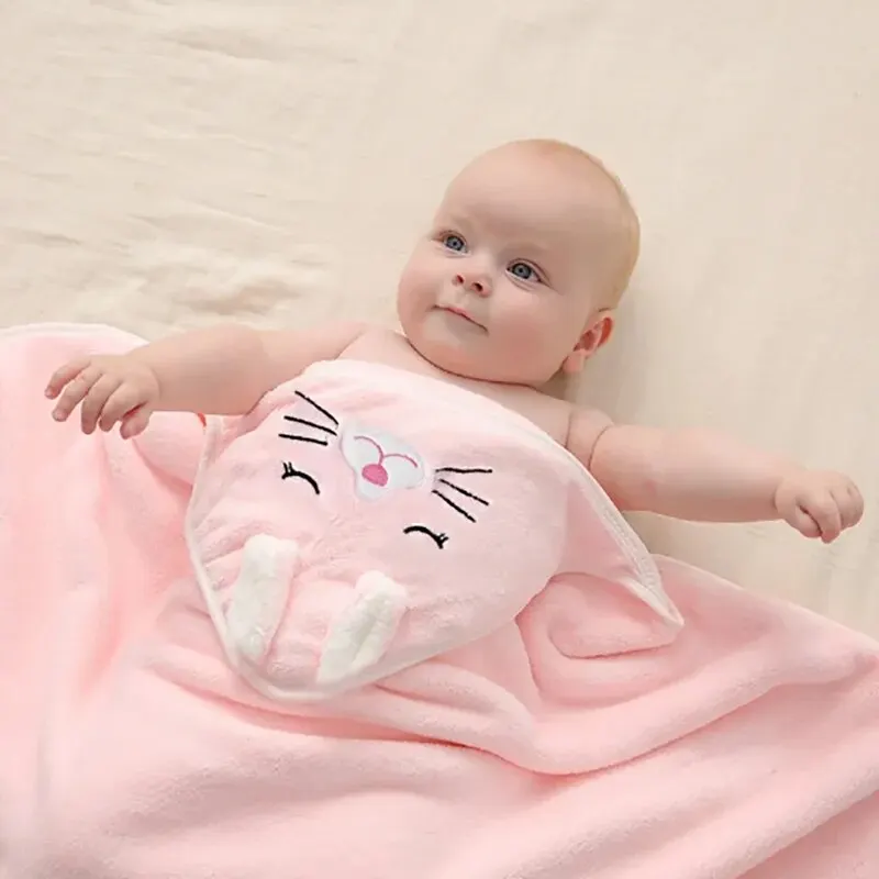 Baby Hooded Bath Towel Quick drying Infant Bathrobe for Boys and Girls Ultra Soft Infant Baby Hooded Bath Towel