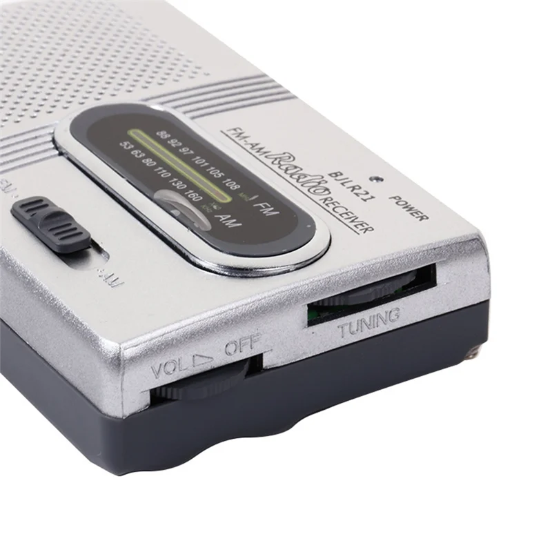

-A95Z Mini Radio AM FM Battery Operated Portable Pocket Radio AM FM Radio Elderly Frequency Range Handheld Radio