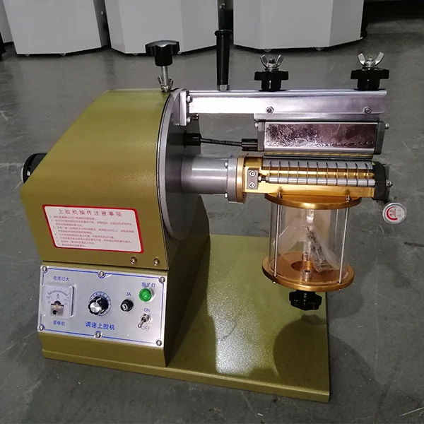 Sealing Speed Regulation Gluing Insole Machine Of Glass Bottle  leather shoe sole  gluing machine automatic