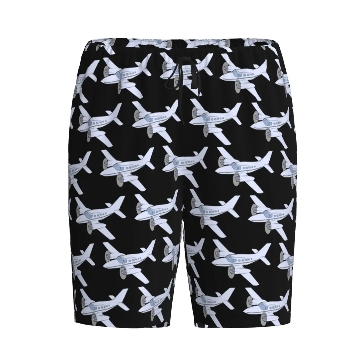 

Мужские пижамные штаны Custom Beechcraft King Air C90 Aviation Majesty: шорты-брюки для сна и отдыха