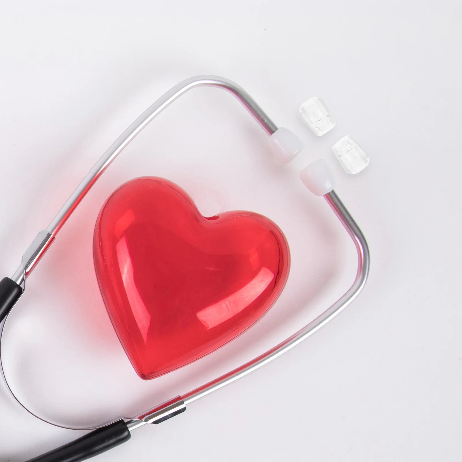 

1Pair Stethoscope Earplugs Silicone Durable Replacement Earbuds Noise Isolation for Medical Use Universal Fit Earbuds