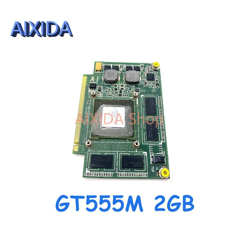 

AIXIDA оригинальная 60-n5uvg1500 для Asus N75S N75SF N55SF N75SL N55SL N12E-GE2-A1 GeForce GT 555M GT555M VGA видеокарта 2 ГБ