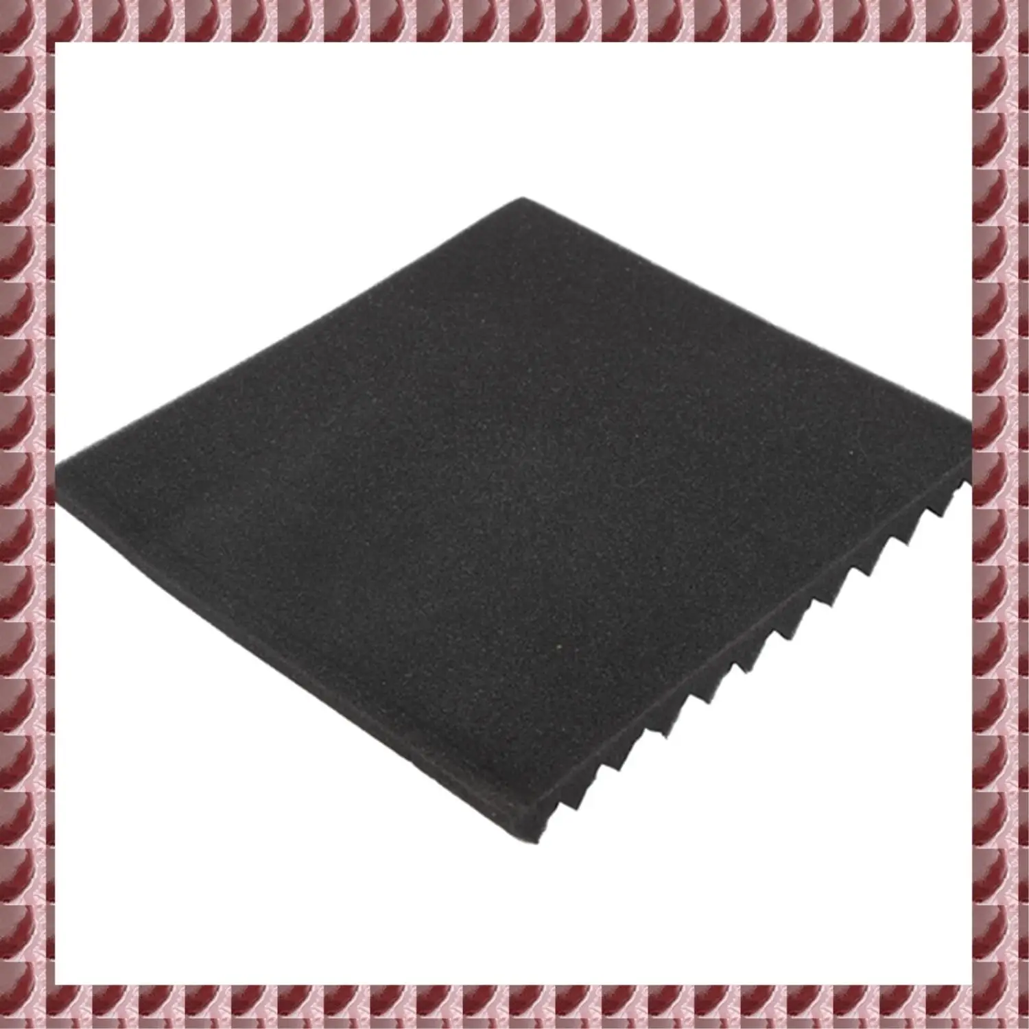 

A95G Wedge Acoustic Foam With Adhesive Tape 8 Pcs Soundproof Panels,Silencing Sponge