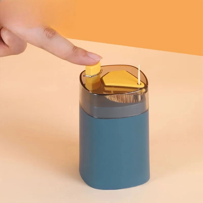 Toothpick Box New Push Toothpick Holder Creative Automatic Pop-up Portable Restaurant Household Toothpick Holder