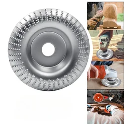 16/22mm Round Grinder Wheel Grinding Disc for Wood Angle Grinding Tools Roughing Disc Sanding Abrasive Carving Woodworking Tool