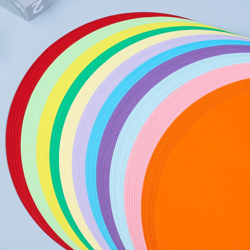 20/30 ورقة من الورق المقوى الملون، ورق كرافت أسود/بني/أبيض بطاقات مستديرة للرسم والفنون والحرف اليدوية، قطع الورق DIY