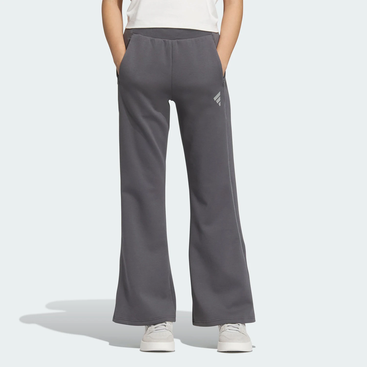 

Официальные женские повседневные брюки-клеш Adidas FUSTL W P KNPT4 JM6204