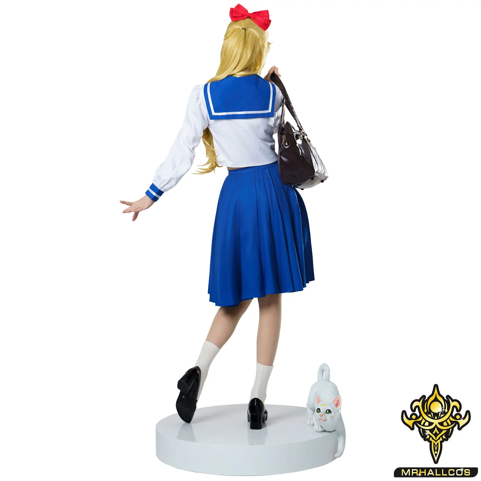 MRHALLCOS Anime Sailor Venus Minako Aino Moon Crystal school uniform Outfits Costume Halloween JK Party Kid Adult Women PlusSize