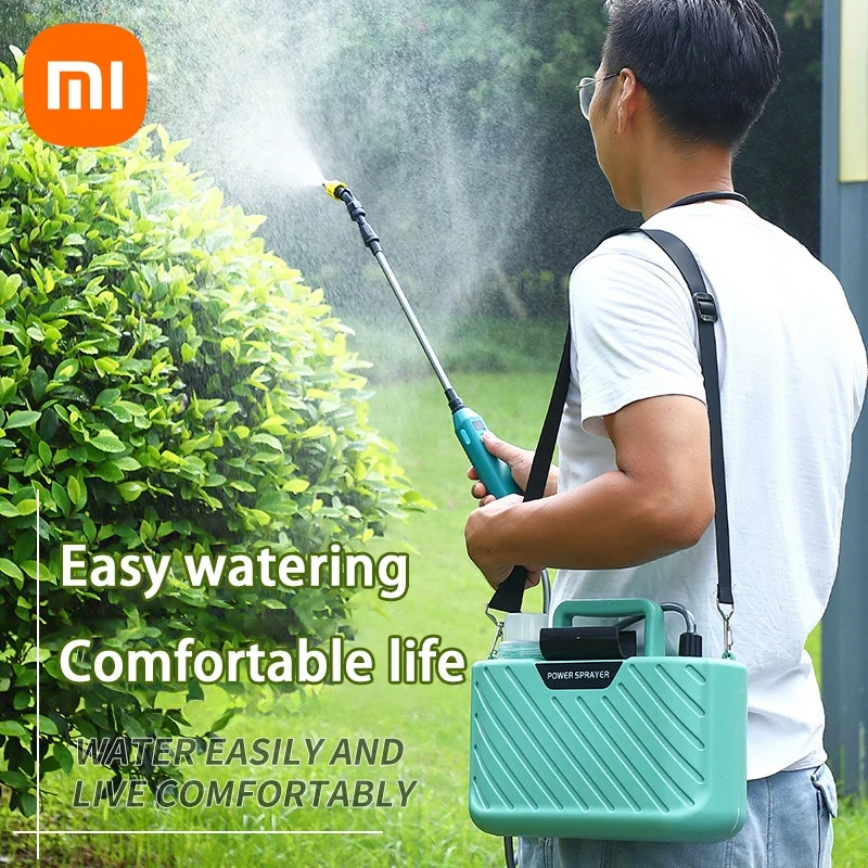 

Электрический садовый опрыскиватель Xiaomi 2400 мАч, портативный садовый инструмент высокого давления с 3 насадками тумана для полива растений