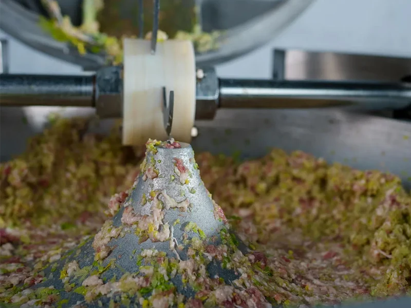 

Коммерческая вакуумная машина для нарезки овощей, измельчитель свежего мяса из нержавеющей стали, кухонный измельчитель продуктов