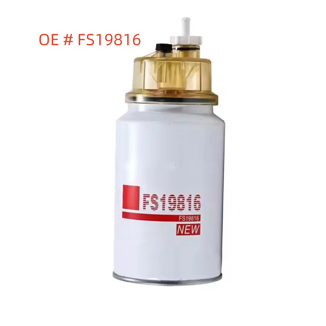 high quality new FS19816 Fuel Water Separator Assembly Fuel Filter For Cummins Engine Parts Diesel Filter Assembly