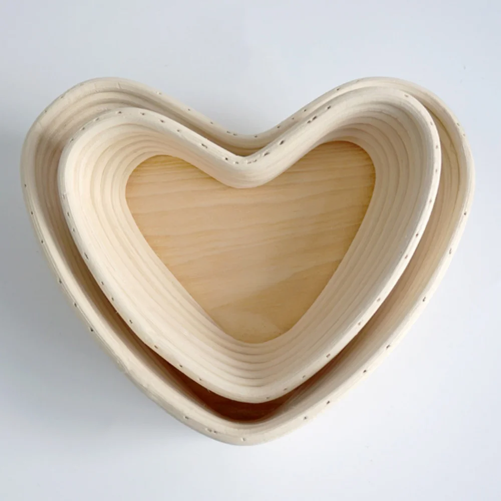 

Корзина для расстойки хлеба Сердце Принадлежности для выпечки хлеба на закваске Полный стартовый набор для закваски для начинающих