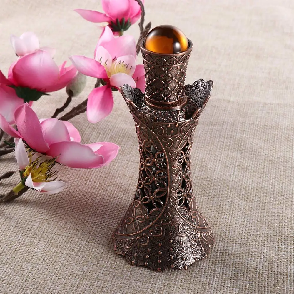 

Vials Arabian Style Dubai Luxury Empty Cosmetics Container Bottle Refillable Bottle Essential Oil Dropper Bottle