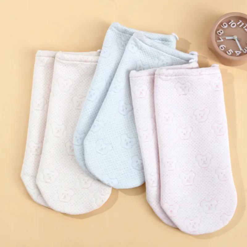 Couple Thickened Absorb Sweat Cotton Socks ABDL Cute Print Home Skin-friendly  Nighttime Foot Covers Sissy Cosplay Warm Socks