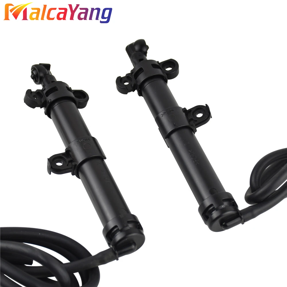 Насадка для омывателя фары левая/правая с трубкой LR024209 LR024211 для Land Range Rover Evoque 2012 2013-2015 автостайлинг