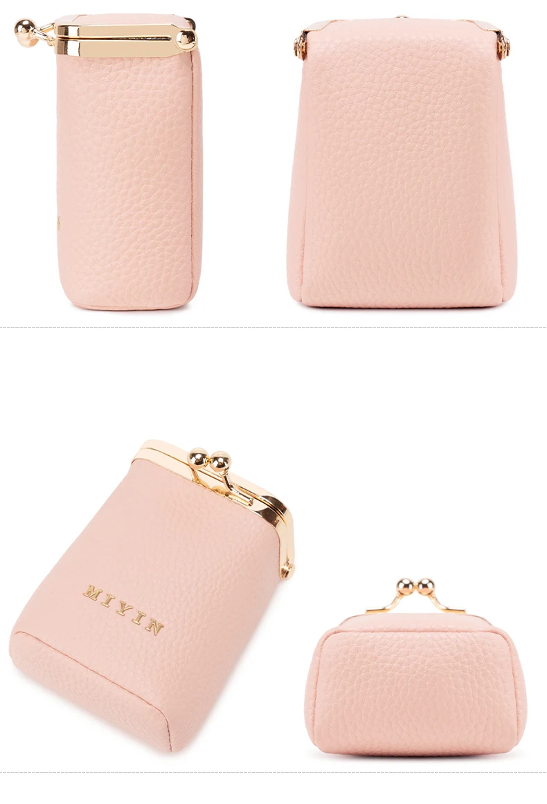 Luxuriöser Mini-Lippenstift-Organizer für Damen, auch geeignet als Schmuck-, Kopfhörer- und Münzbeutel mit eingebautem Spiegel. – Detail 18
