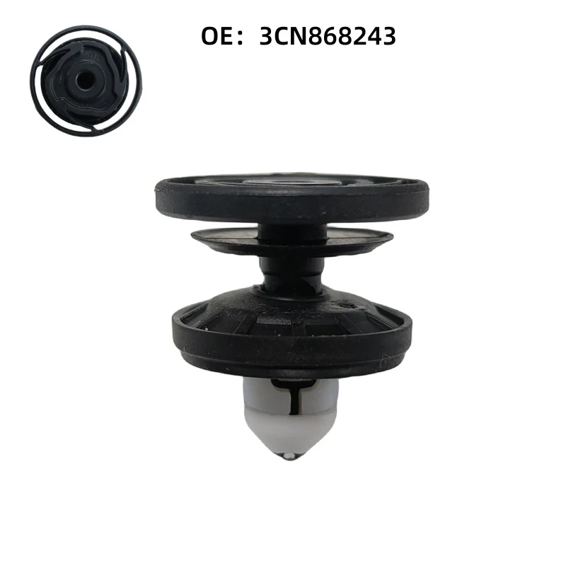 10 قطعة 8 مللي متر سيارة البلاستيك السحابة كليب 3CN868243 الداخلية مجلس كليب لشركة فولكس فاجن فيلوران ID3 ID4 جولف T-ROC