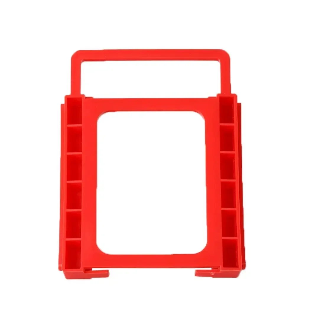 

new RED 2.5 To 3.5 Inch Ssd Drive To HDD Adapter Screw-less Mounting Adapter Bracket Hard Drive Holder Mounting Adapter Bracket