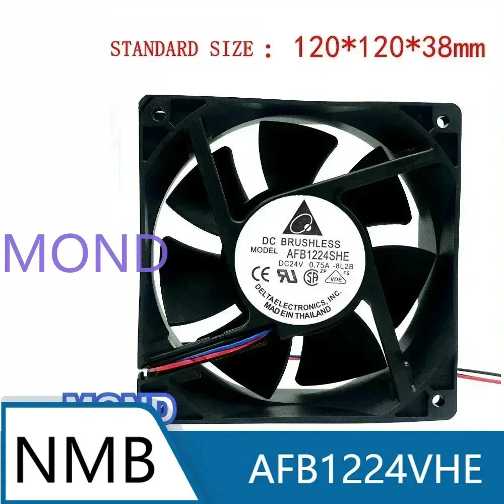 AFB1224VHE Delta Fan 12038 DC24V 0.75A Inverter Cooling Fan