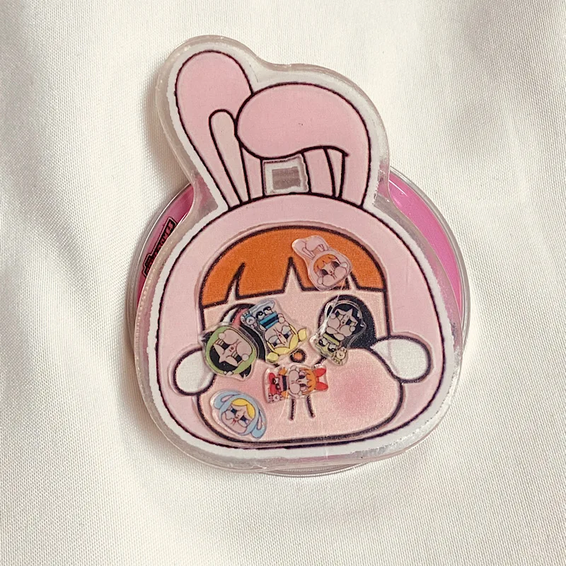 만화 머리띠 락킹 뮤직 마그네틱 브래킷, MagSafe 폰에 적합, 데스크탑 게으른 사람들을 위한 강력한 흡착력, 아이폰용