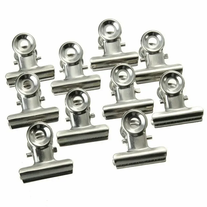 20Pcs Edelstahl Chip Tasche Clips Für Luft Engen Dichtung Grip Lebensmittel Abdichtung Clamp Clip Pulver Lebensmittel Paket Tasche Clip – Detail 1