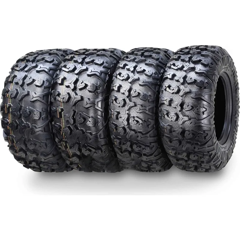 

Комплект из 4 шинок HD 8PR UTV для квадроциклов 25x8-12 спереди и 25x10-12 сзади с функцией полных боковых наконечников/защита от муфты...