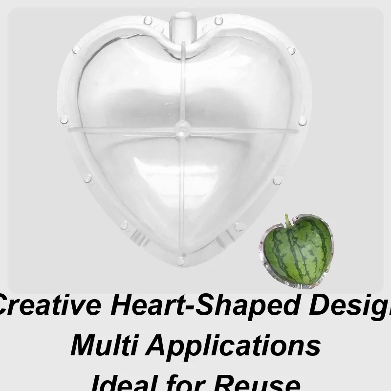 

Fruit Growing Mould Transparent Vegetable Forming Tool Reusable Creative Shaping Tool Multifunctional Gardening Supplies For