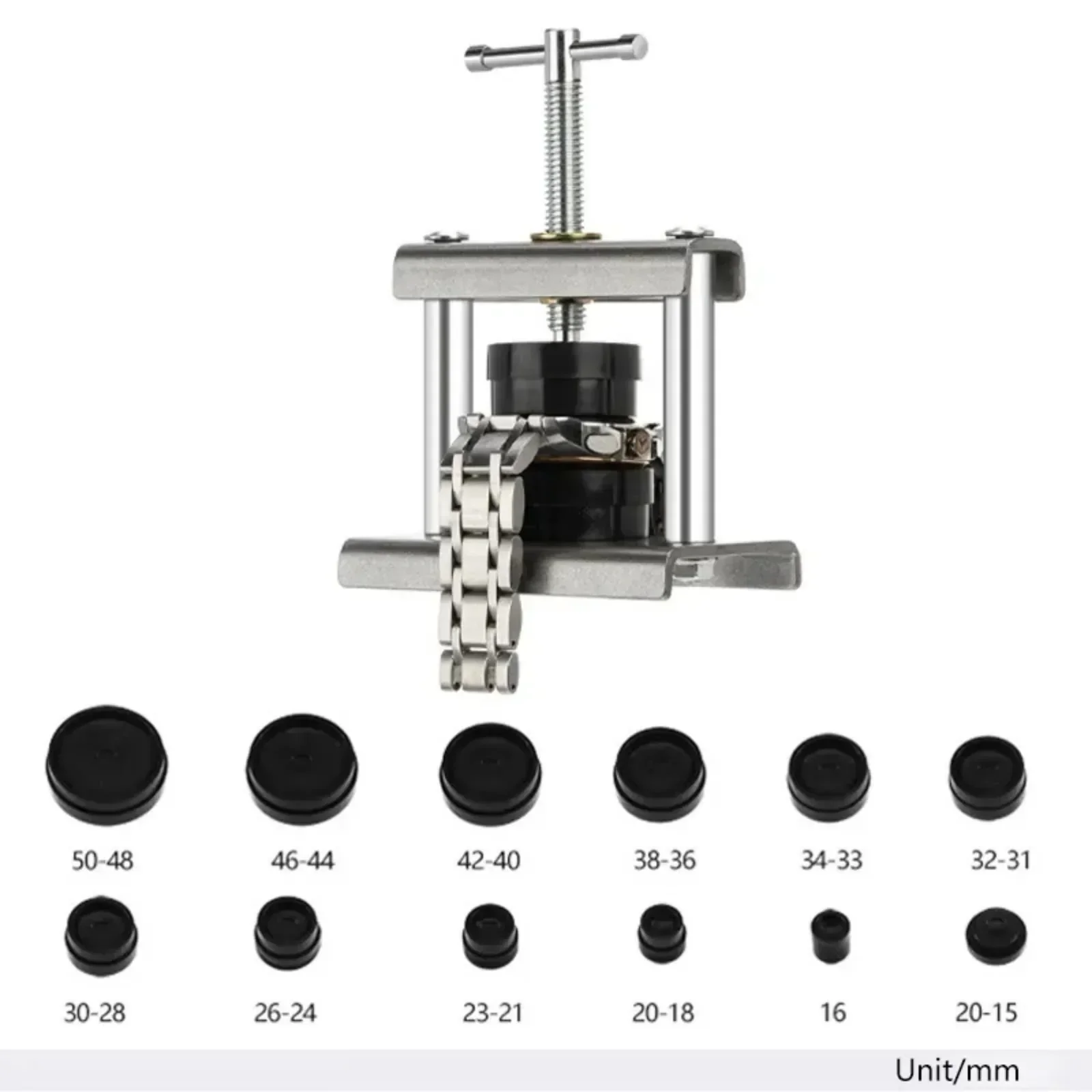 Professional Watch Press Set Watch Back for CASE Closing Tool & Fitting Dies Watch Repairing Tool Die Kit for Watchmaker