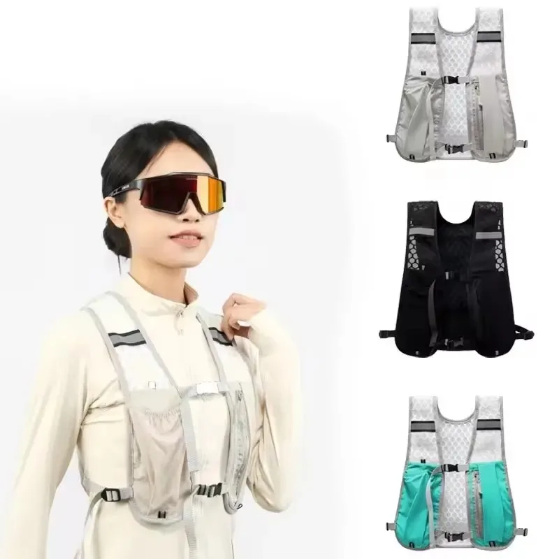 2026 New Outdoor Sports Vest Backpack Hydration Lightweight Breathable Phone Storage Pocket Running Cycling Hiking Marathon Bag