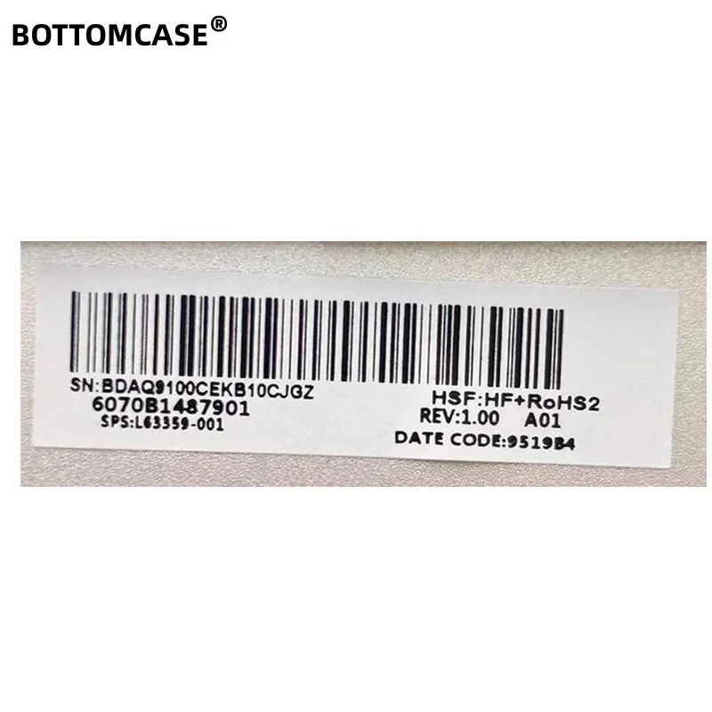 BOTTOMCAS جديد لـ HP Elitebook 850 G6 855 755 G6 غطاء قاعدة سفلي حافظة سفلية L63359-001