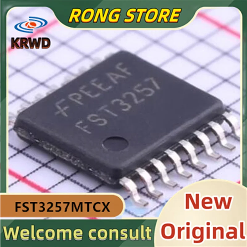 (20PCS)  FST3257  New and Original Chip IC FST3257MTCX 3257 TSSOP-16