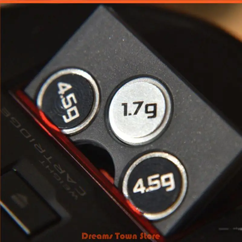 HX6A 1Set New Practical Maus -Tuninggewichte & Abdeckung für G500S G500 Maus