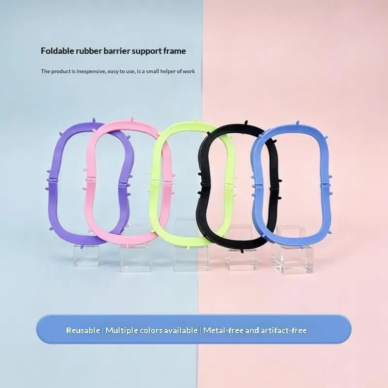 1 Stück Dentaler faltbarer Rahmen, Kunststoff-Gummidam-Blatt-Halter für zahnärztliche Operationen 134 ℃ Oralbarriere-Werkzeuge Zahnmedizinisches Instrument – Detail 6