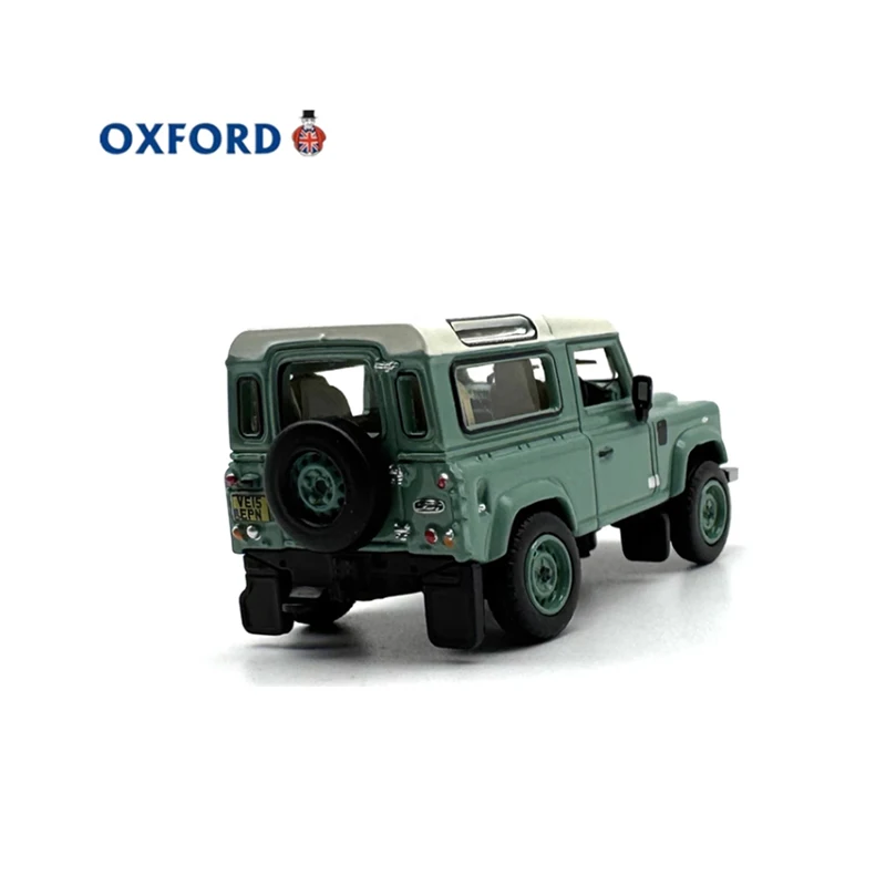 OXFORD Druckguss-Maßstab 1:76 Defender 90, Geländewagen, Legierungsautomodell, fertiges Produkt, Simulationsspielzeugsammlung, statisches Modell