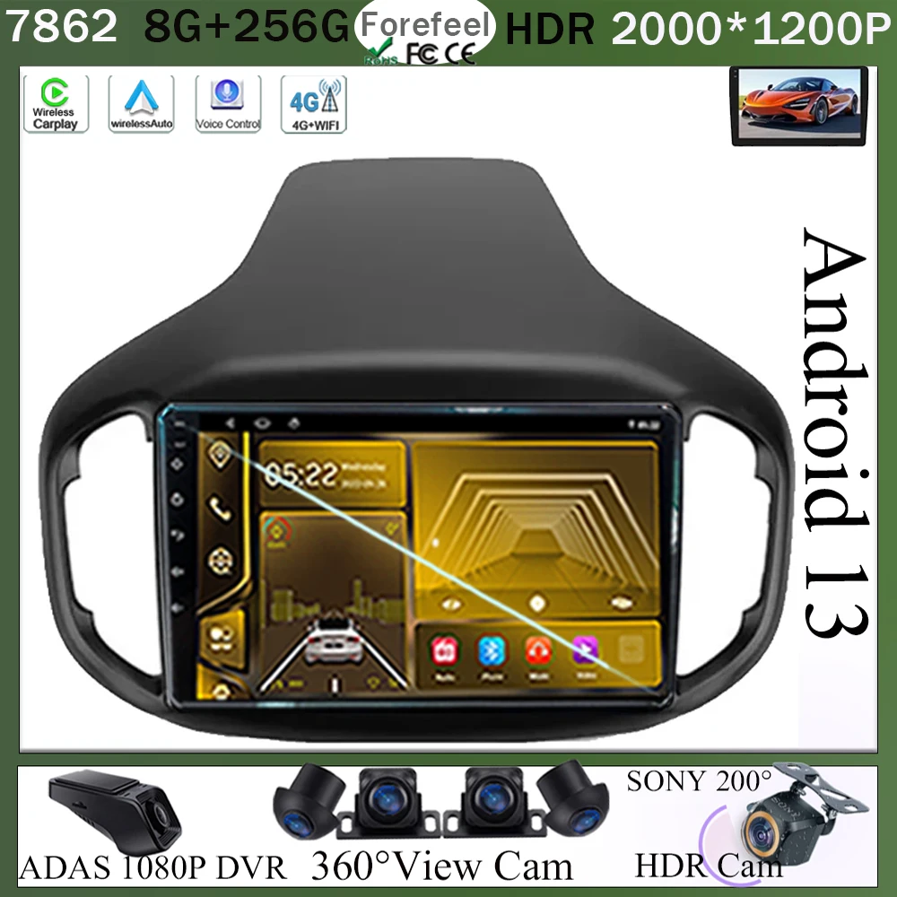 

Car Android For Chery Tiggo 7 1 2016 - 2020 Auto Video Radio Player Navigation GPS Multimedia Stereo BT IPS NO 2DIN DVD WIFI