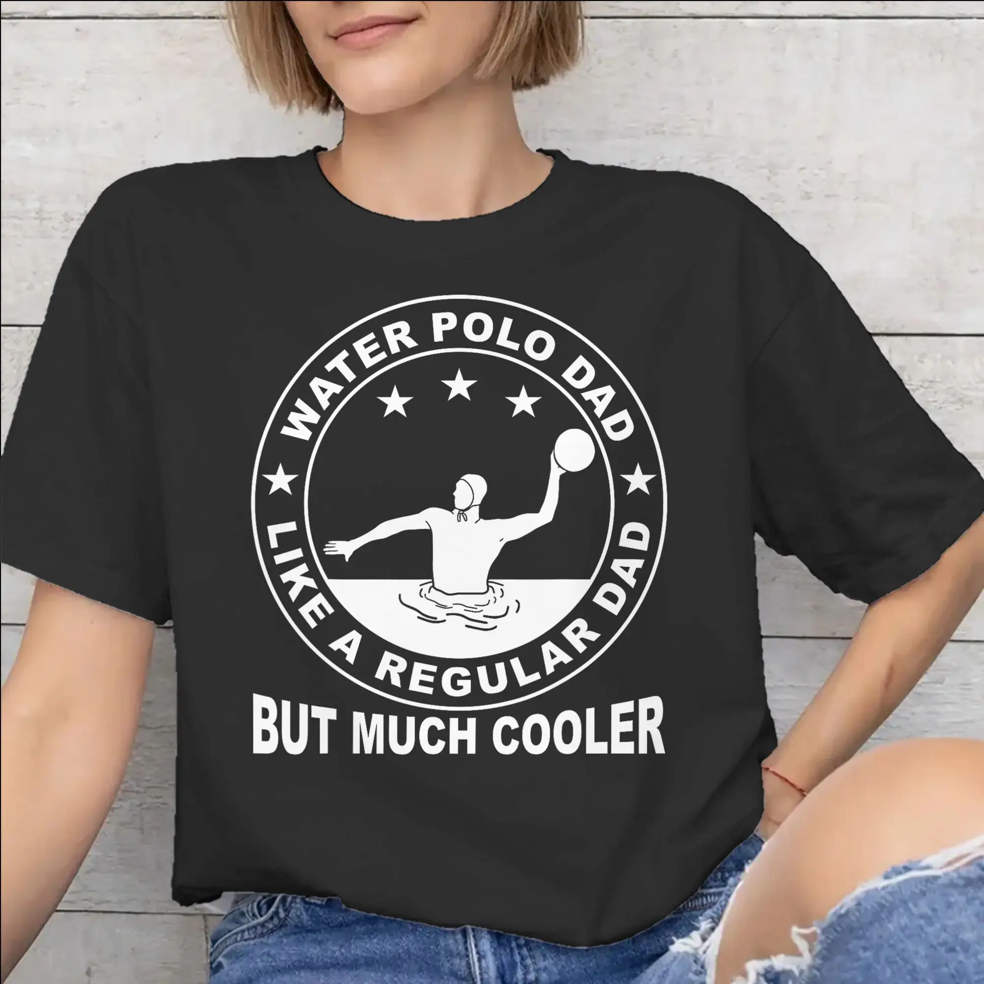 Summer Water Polo Player  T Shirt for Men Women  Pure Cotton T-shirts Short Sleeve Tops