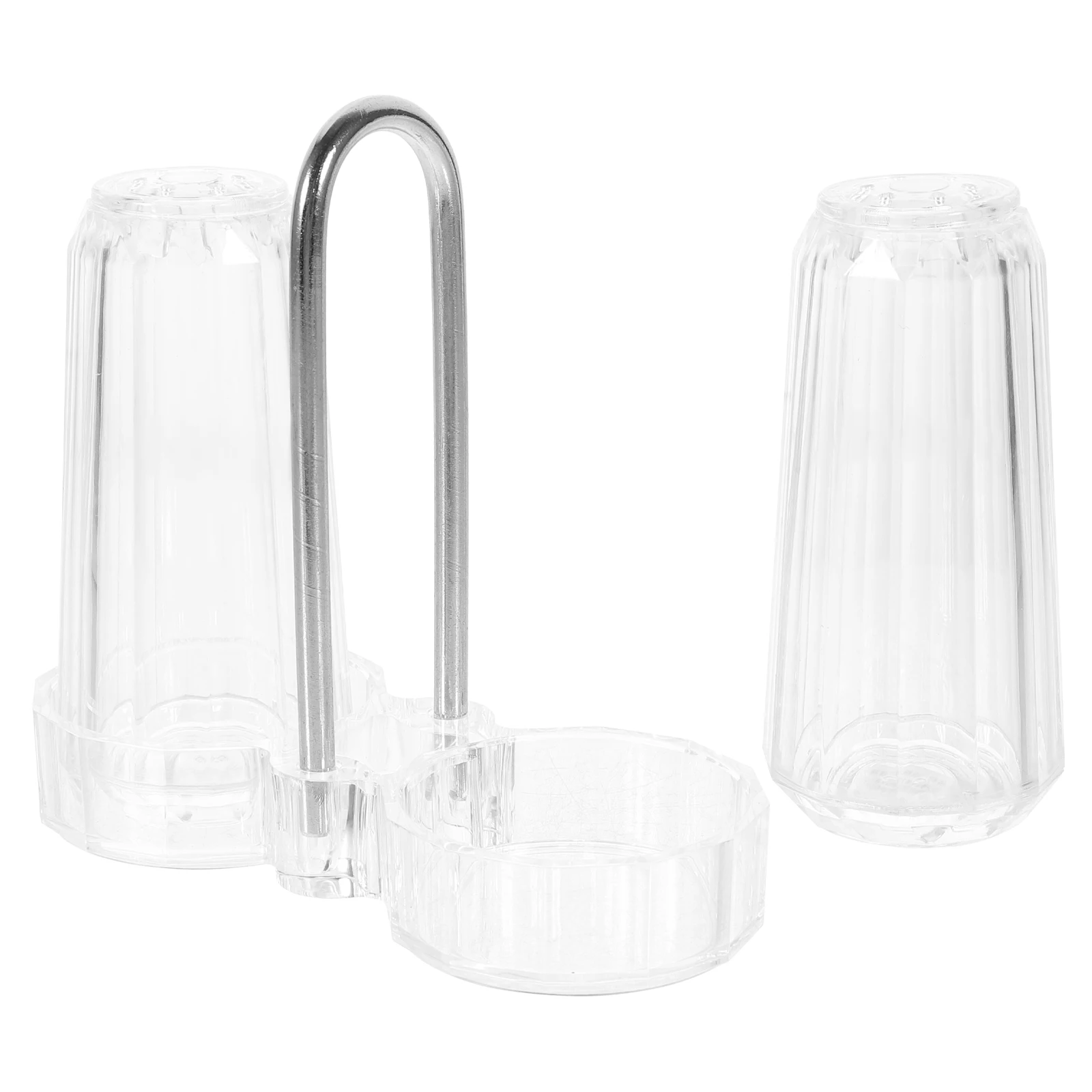 

Acrylic Salt Pepper Shaker Clear Spice Jars Dispenser Holder Kitchen Utensil seasoning bottle storage jar condiment tool