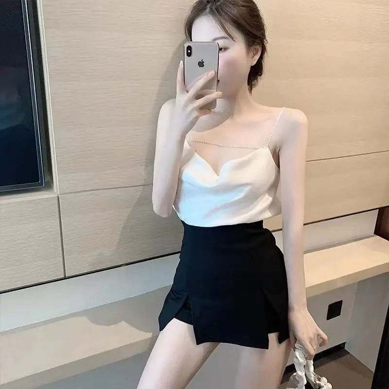 High Waist A-Line Skirt for plus Size Women Black Slimming Short Skirt Bodycon Pants Skirt Summer 2026 Women's Fashion
