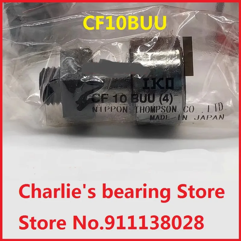 Imagem -02 - Original Cam Seguidor Needle Roller Bearing Importados de Jappan Iko 100 Brand Novidades Genuíno Cf10buu 10 Pcs