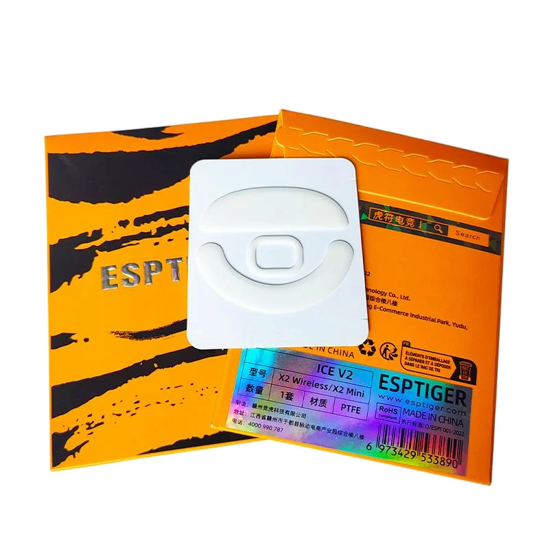 New Original Esports Tiger ICE V2 Mouse Skates Mouse Feet for Pulsar X2 Wireless /X2 Mini X3 Wireless/ X2 CL/ TenZ