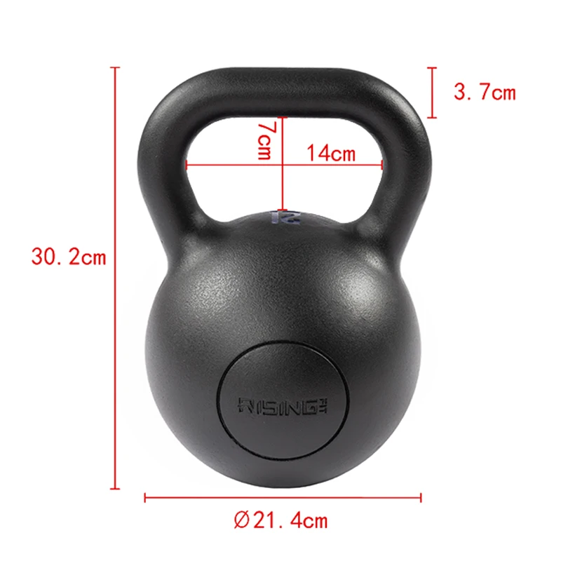 High Quality Cast Iron Kettlebells 8kg to 32kg Portable Weight Lifting Bells for Gym Use