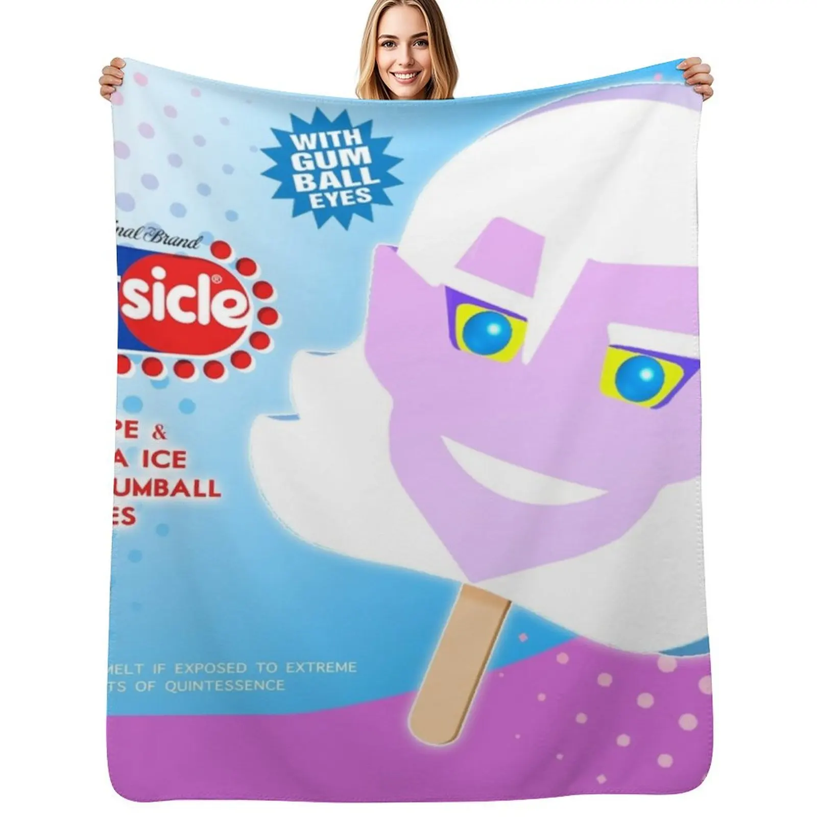 

Lotor Ice cream ! Throw Blanket Luxury Designer Sofa Throw Large Beach Blankets