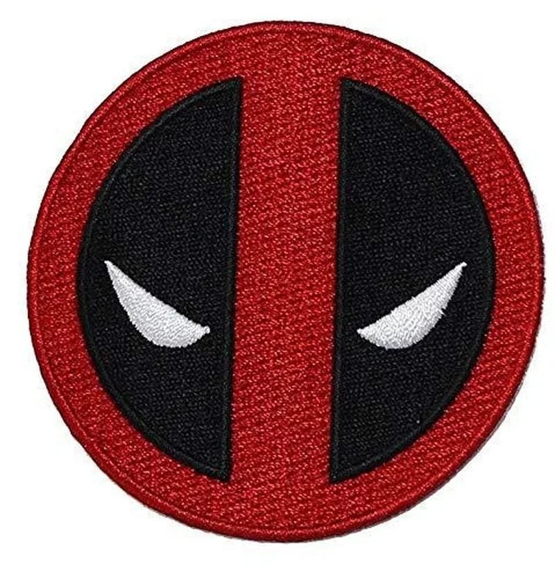 Disney Marvel Deadpool Clothes Anime Patches Decoration Sticker on Patches Embroidery Iron On Patch for Disney Cartoon Clothing