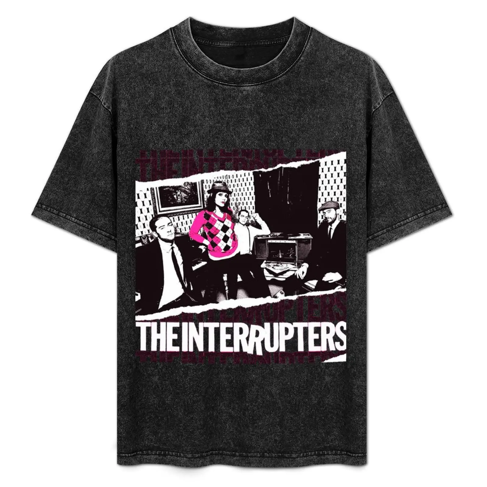 the interrupters T-Shirt anime tshirt plus size tops anime stuff vintage clothes sweat shirts, men