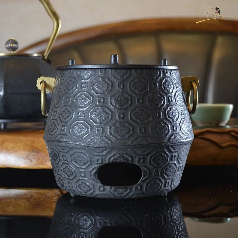 

Cast iron teapot