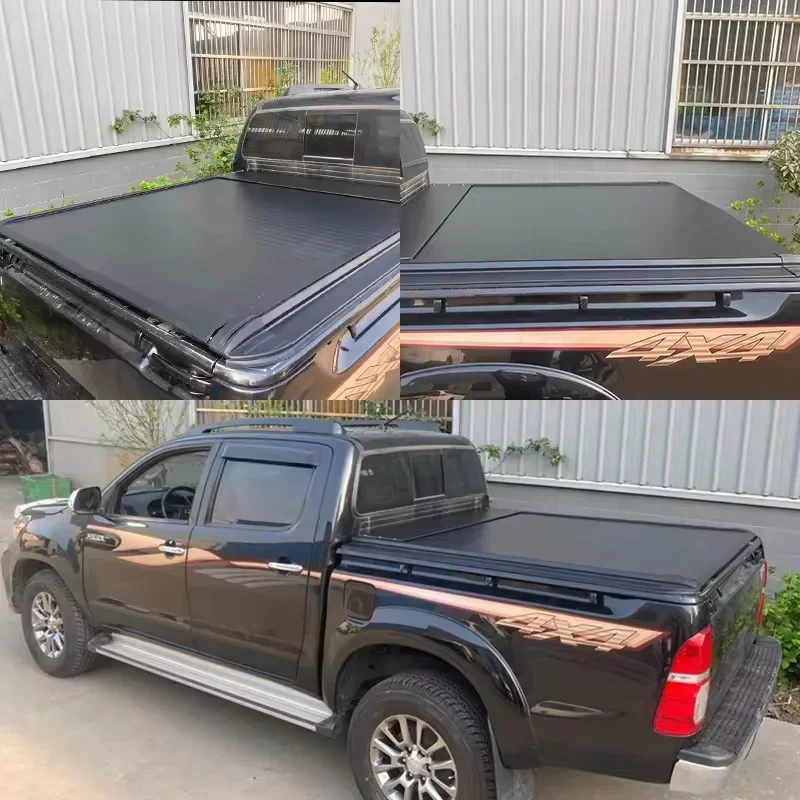 Hoge kwaliteit pick-up intrekbare bedovertrek aluminium tonneau cover voor Ram 1500