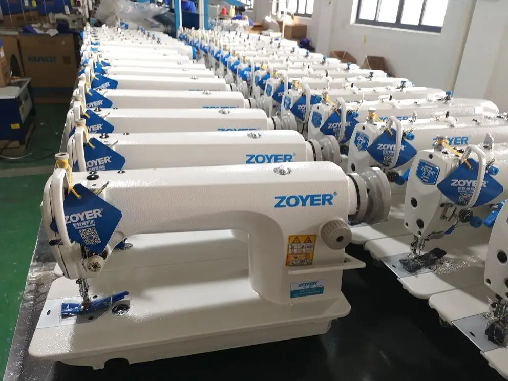 ZY8700 zoyer high speed belt drive lockstitch industrial sewing machine