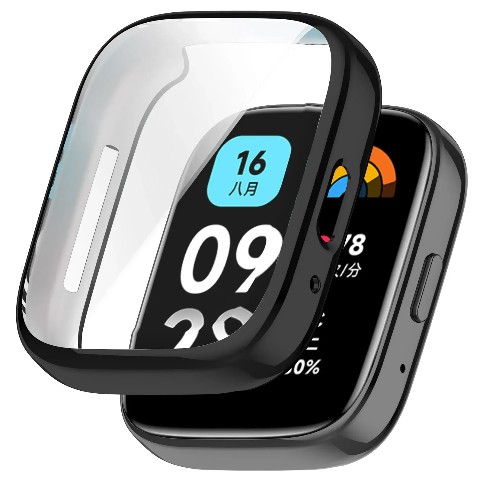 TPU-Displayschutzfolie für Xiaomi Redmi Watch 3, Active/Lite Smart Watch Band-Hülle, Schutzhülle für Xiaomi Redmi Watch 4 3