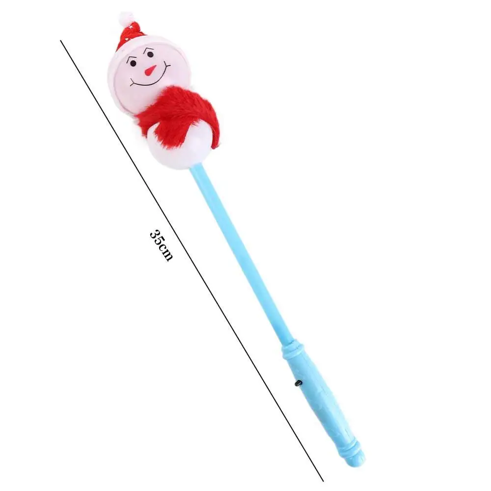 Christmas Tree Christmas Tree Glow Stick Snowman Luminous Prop Christmas Flash Bar Atmosphere Multicolor Snowman Glow Stick