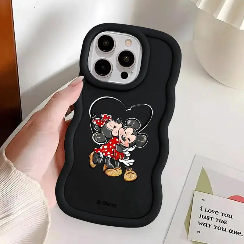 Disney Mickey Minnie Cute Case for Xiaomi Poco X5Pro X3 X5 NFC Redmi A1 13C A2 12 10A 12C 9 10 9T 9C 8 Soft Cover